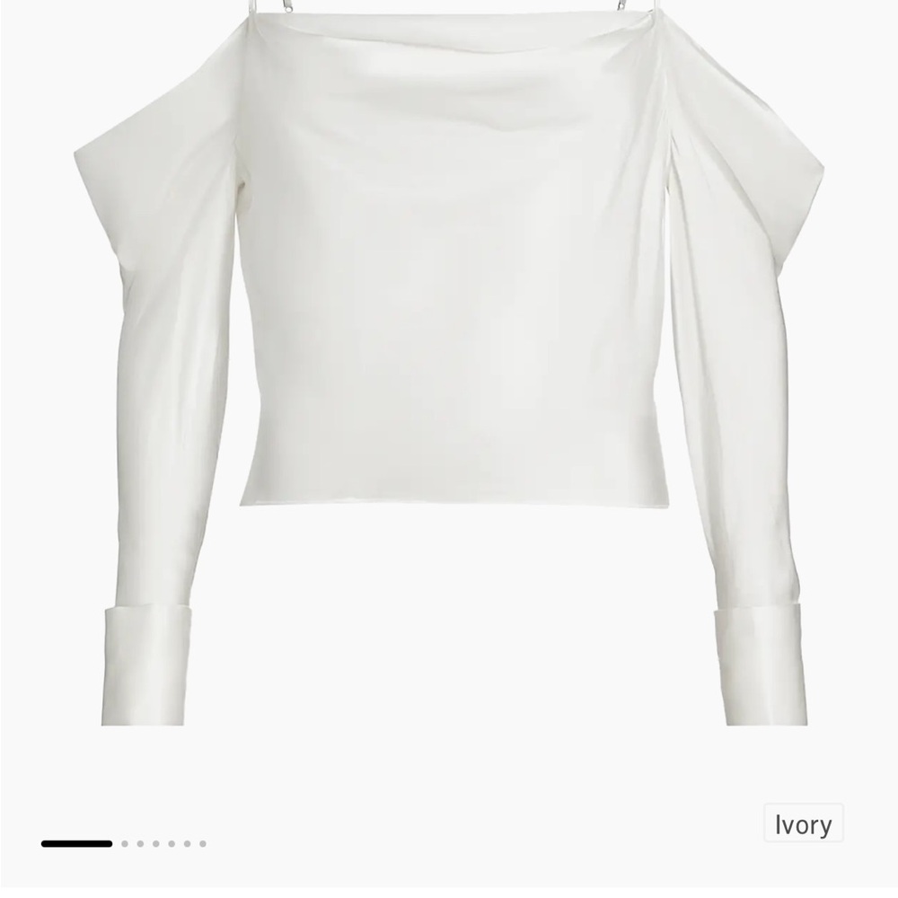 L’AGENCE Cavallo Off the Shoulder NWT Sz 4 S/P